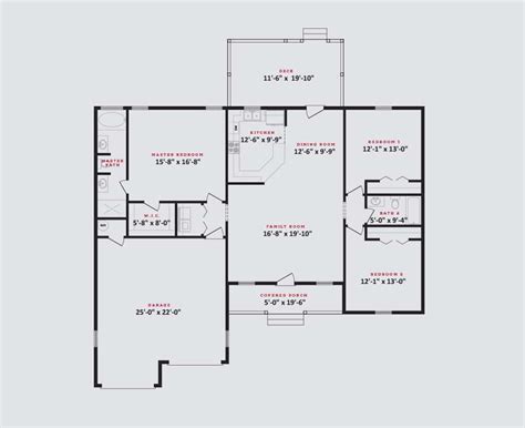 Bishop Floor Plan - 3 Bed/2 Bath | Tomorrow's Homes