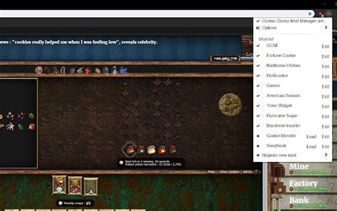 Cookie Clicker Mod Manager - Chrome Web Store