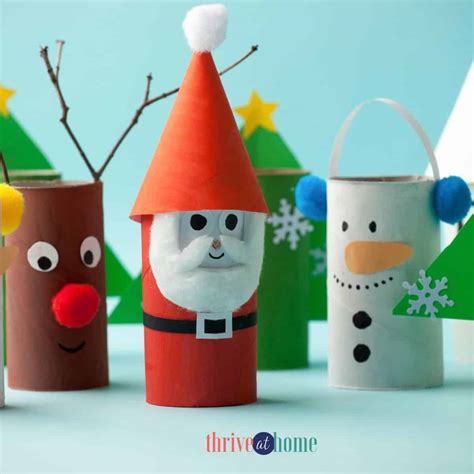 How To Make Christmas Crafts With Toilet Paper Rolls | Psoriasisguru.com