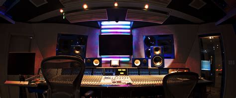 Audio Recording Control Room Design