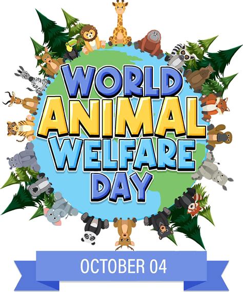 World Animal Welfare Day Poster 9375996 Vector Art at Vecteezy