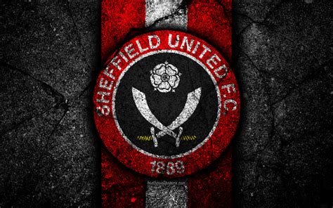 Download wallpapers 4k, Sheffield United FC, logo, EFL Championship ...