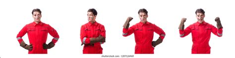 2,170 Mechanic Red Overalls Images, Stock Photos & Vectors | Shutterstock