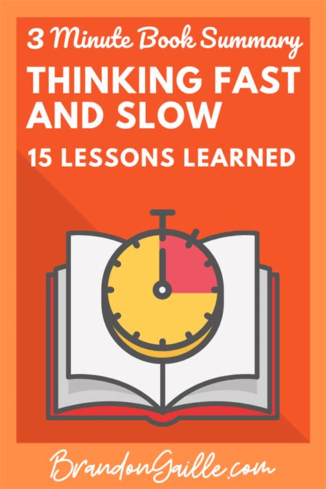 Thinking Fast and Slow Summary w/ Free PDF Download - BrandonGaille.com