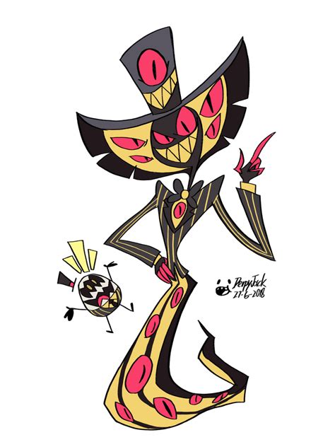 Hazbin Hotel Sir Pentious by kirbybaby64 on DeviantArt