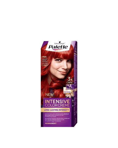 Palette Intensive Color Creme Permanent Hair Color 7-887 rv6 scarlet red – Peppery Spot