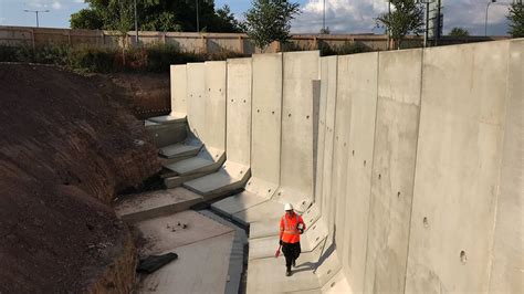 Precast Concrete Retaining Walls - JP Concrete