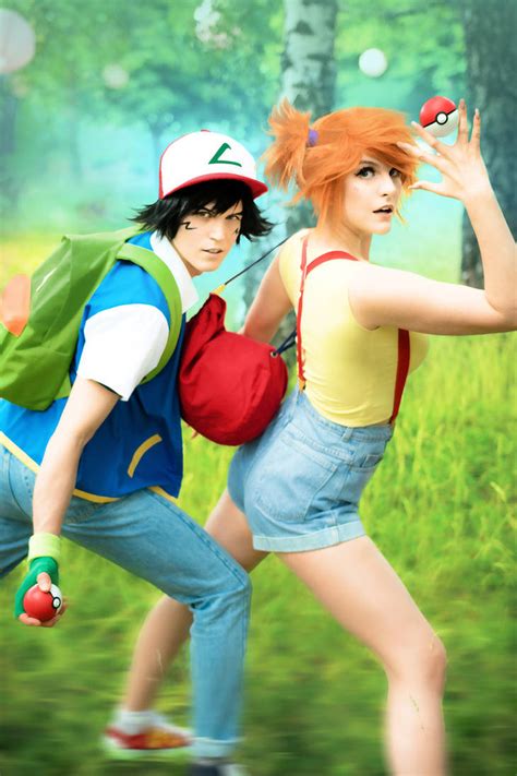 Misty and Ash Pokemon cosplay by UltraCosplay on DeviantArt