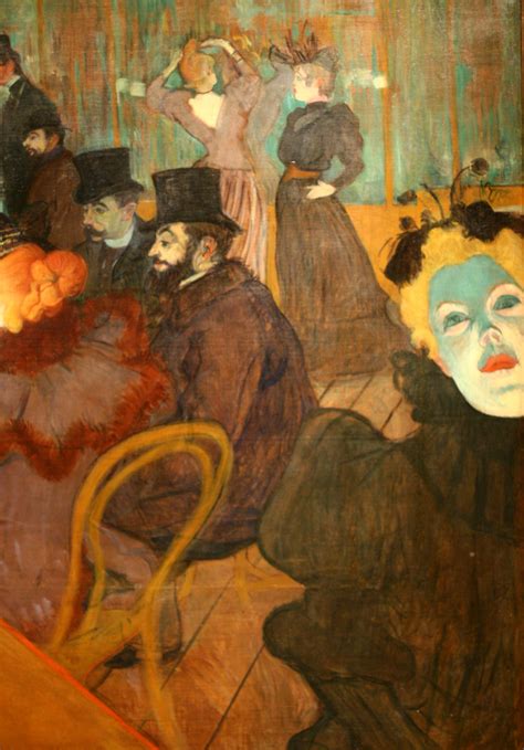 detail from At the Moulin Rouge, Henri de Toulouse-Lautrec… | Flickr