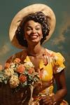 Senior African American Woman Art Free Stock Photo - Public Domain Pictures