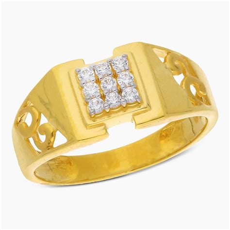 22 Kt Gold Ring For Men | Finger Rings - Reliance Jewels