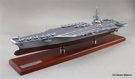 SD Model Makers: 47” USS Gerald R. Ford Aircraft Carrier Model – The ...