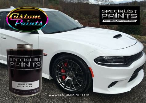 Chrysler - Bright White - Paint Code: Pw7 - Urethane Based Automotive ...