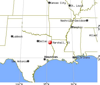 Marshall, Texas (TX 75670, 75672) profile: population, maps, real estate, averages, homes ...