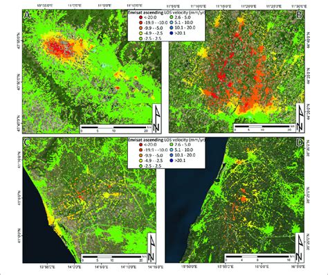 | Examples of water overexploitation effects monitoring in Italy. (A)... | Download Scientific ...