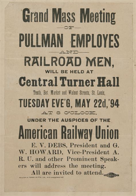 The Pullman Strike of 1894