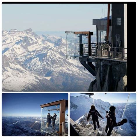 'Step into the Void', Aiguille du Midi Skywalk. How amazing would it be ...