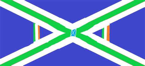 Ireland and Scotland union flag I made : r/JackSucksAtGeography