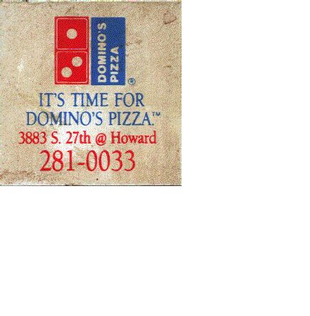 Not Noid.But it's Dominos.And it's from the 80's...so...what the hell ...