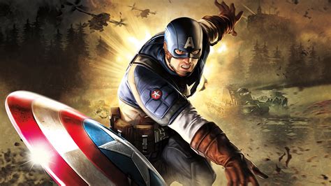 Captain America HD Comic Wallpaper