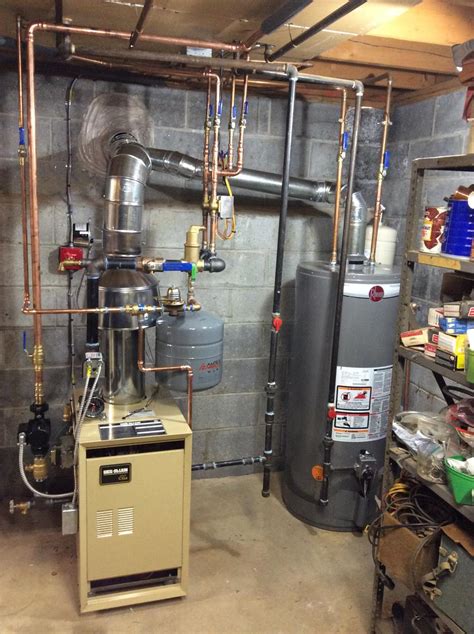 Pipe Works Services, Inc. - Heating Photo Album - Hot Water Boiler And Hot Water Heater