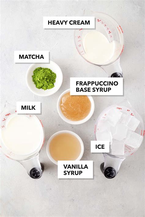 Starbucks Matcha Green Tea Frappuccino Recipe | Dandk Organizer