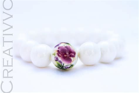 White Agate Bracelet white Agate is Especially Considered a Stone of ...