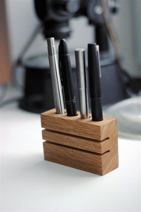 DIY pen holder for my desk (improved) : r/pens