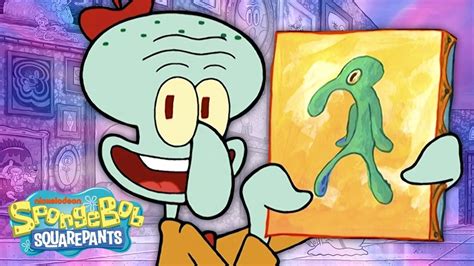 Beautiful Squidward Painting