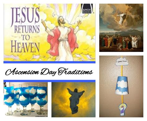 Ascension Day Traditions | Ascension day, Ascension, School art projects