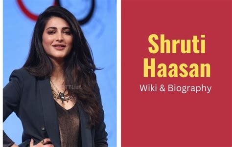 Shruti Haasan Wiki, Biography, Age, Husband, Family, Education, Height ...