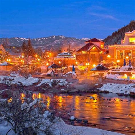 Downtown Pagosa Springs Colorado Winter - 16 Colorado Winter Festivals ...