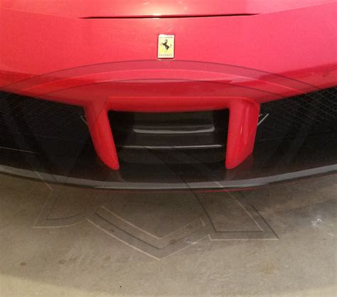 Ferrari 488 GTB & Spider Carbon Fiber Front Spoiler cover