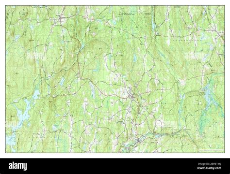 Barre, Massachusetts, map 1988, 1:25000, United States of America by ...