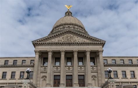 Mississippi State Capitol Building Stock Image - Image of dome, capitol ...