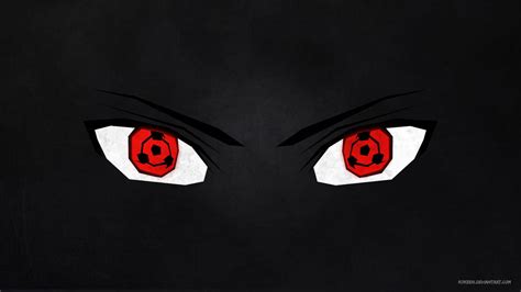 Sharingan Minimalist Wallpaper by Kokeen on DeviantArt