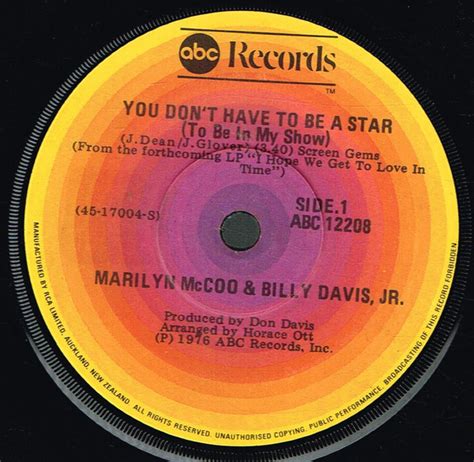 Marilyn McCoo & Billy Davis Jr. - You Don't Have To Be A Star (To Be In My Show) (1976, Vinyl ...