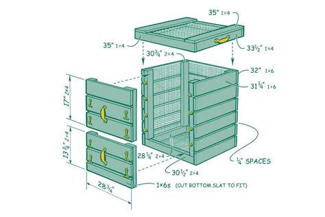 Compost Bin Drawing at GetDrawings | Free download