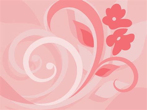 Pink Flowers Powerpoint Templates - Flowers - Free PPT Backgrounds and Templates