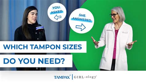 Which Tampon Sizes Do You Need? Know Your Flow | Tampax®