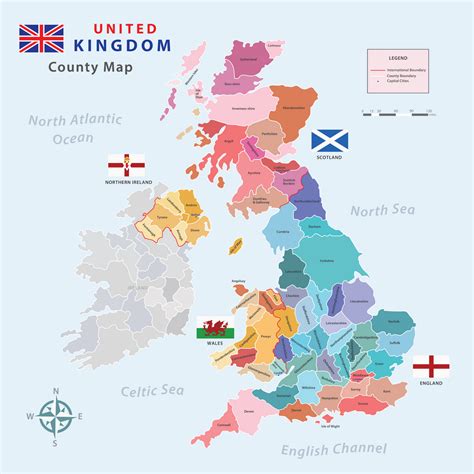 UK Counties Breakdown With Map | Classical Finance