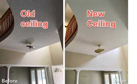 Skim Coat Ceiling After Removing Popcorn | Shelly Lighting