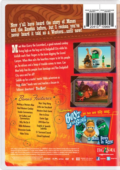 VeggieTales: Moe and the Big Exit | Watch on Blu-ray, DVD, Digital & On ...