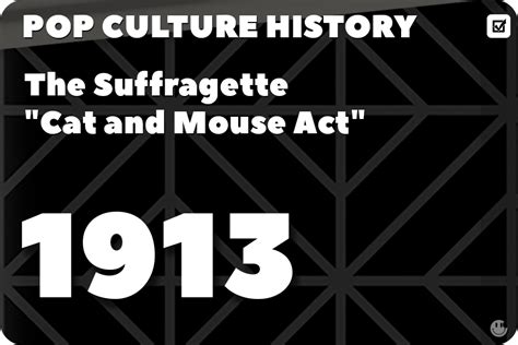 The Suffragette "Cat and Mouse Act"