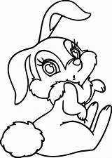 Thumpers Sisters And Miss Bunny Coloring Pages  Wecoloringpagecom sketch template