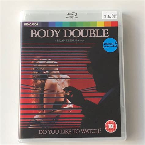 Body Double - Brian De Palma - British Blu-ray