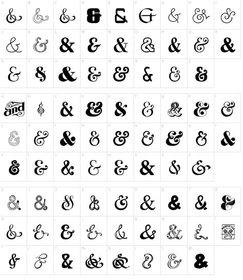 Ampersand by Woodcutter Font Download