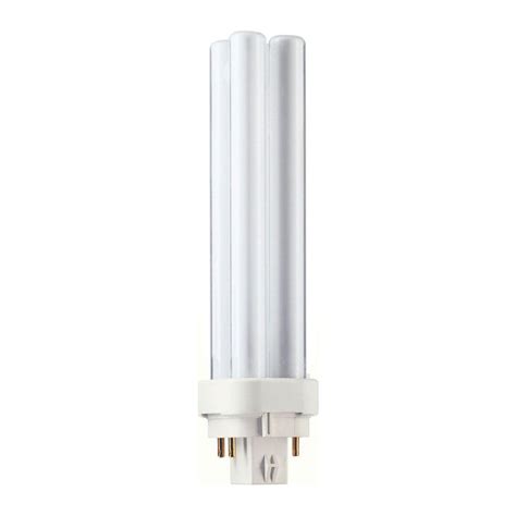 Philips 18-Watt Equivalent CFLNI (G24q-2) 4-Pin Light Bulb Bright White (3500K)-383323 - The ...