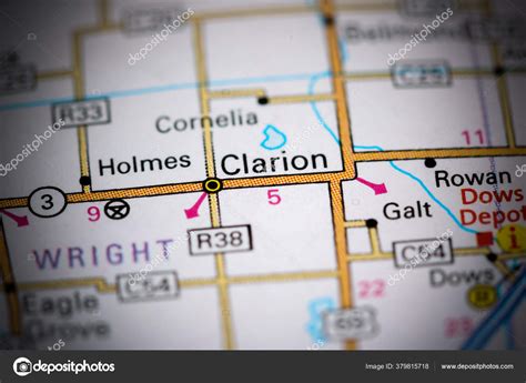 Clarion Iowa Usa Map Stock Photo by ©aliceinwonderland2020 379815718