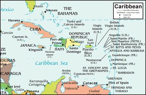 Image result for CARIBBEAN CHART | Caribbean islands map, Caribbean islands, Carribean islands